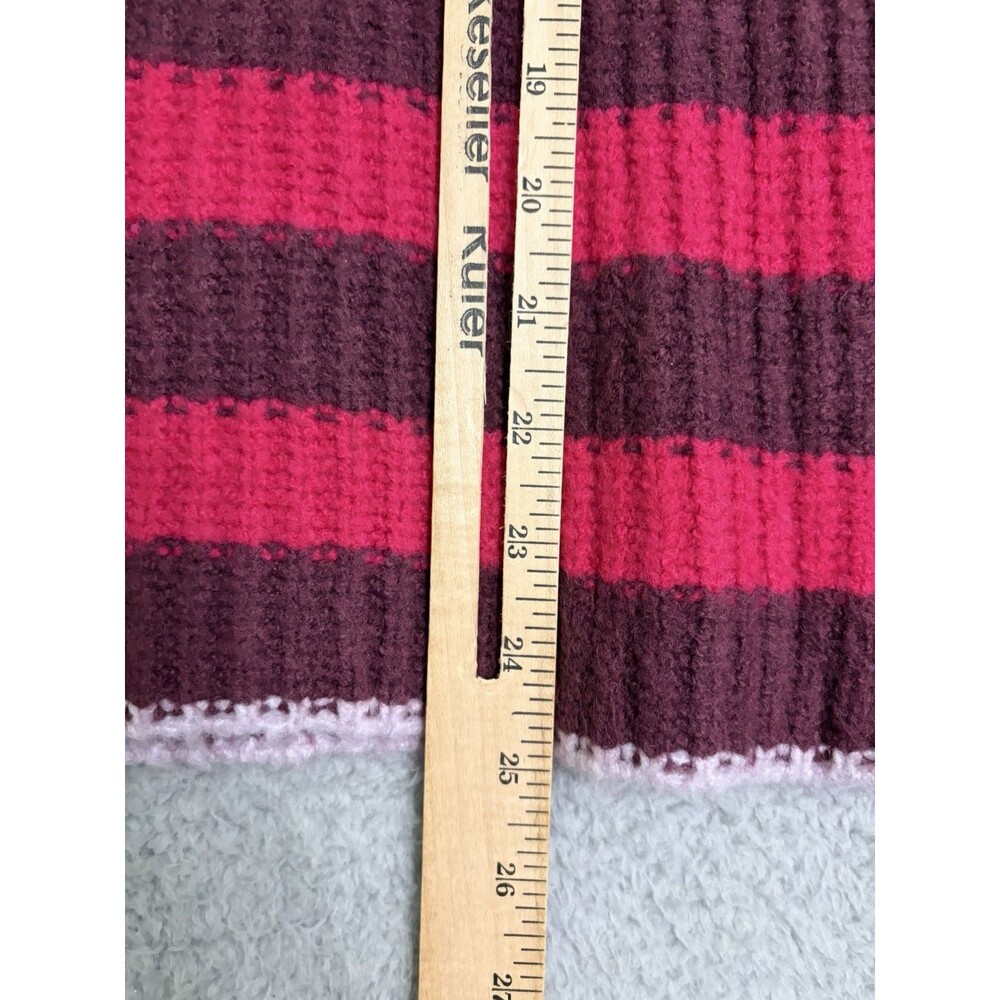Maeve by Anthropologie Striped Yak Blend Sweater – Pink & Brown | Size Small - Picture 9 of 9